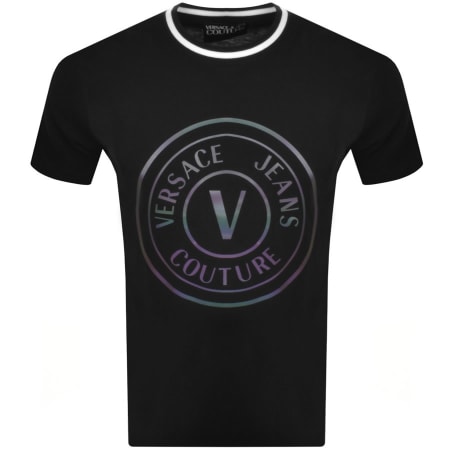 Product Image for Versace Jeans Couture Logo T Shirt Black
