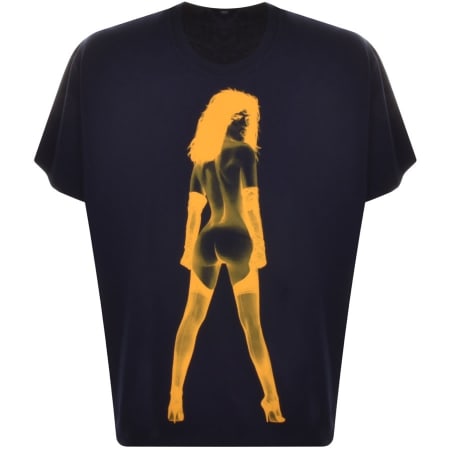 Product Image for Vivienne Westwood Oversized Pin Up T Shirt Navy