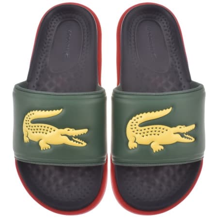 Product Image for Lacoste Croco Sliders Green