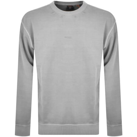 Product Image for BOSS Wefade Sweatshirt Grey