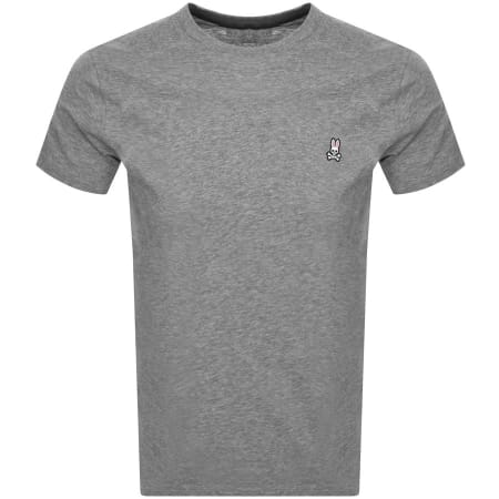 Product Image for Psycho Bunny Classic Crew Neck T Shirt Grey