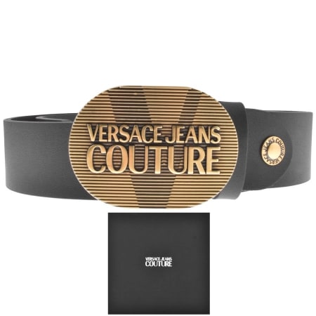 Product Image for Versace Jeans Couture Logo Belt Black