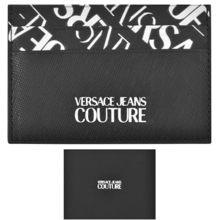 Product Image for Versace Jeans Couture Baroque Cardholder Black