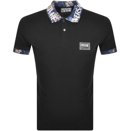 Product Image for Versace Jeans Couture Polo T Shirt Black