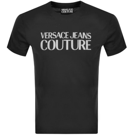 Product Image for Versace Jeans Couture Logo T Shirt Black