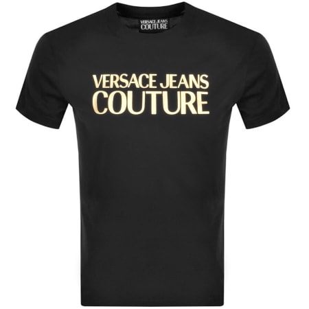 Product Image for Versace Jeans Couture Logo T Shirt Black