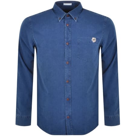 Product Image for Ted Baker Trygrip Long Sleeved Shirt Blue