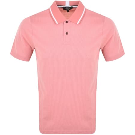 Product Image for Ted Baker Arts Polo T Shirt Mid Pink