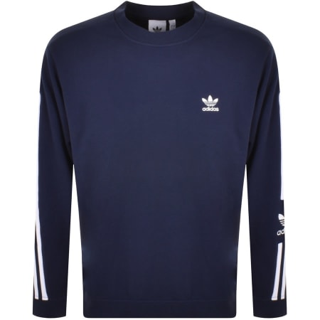 Product Image for adidas Originals 3 Stripes Sweatshirt Navy