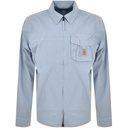 Product Image for Carhartt WIP Long Sleeved Berm Overshirt Blue