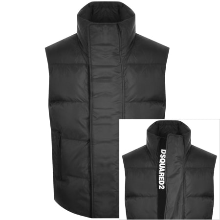 Product Image for DSQUARED2 Puffer Gilet Black