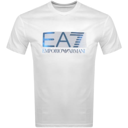 Product Image for EA7 Emporio Armani Logo T Shirt White