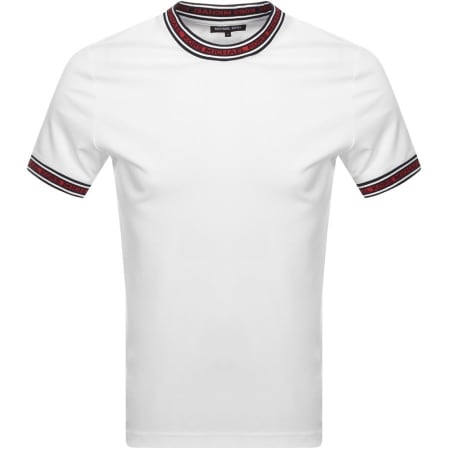 Product Image for Michael Kors Logo Tape T Shirt White