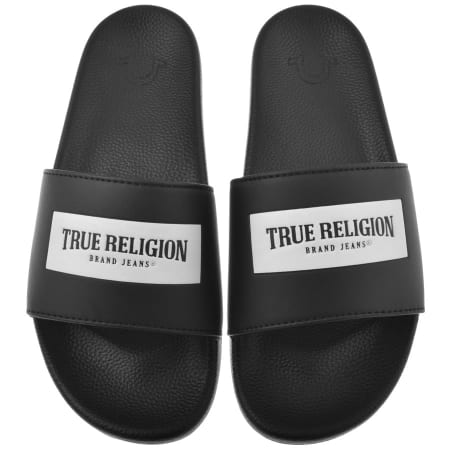 Product Image for True Religion Box Arch Sliders Black
