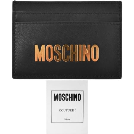 Product Image for Moschino Fantasy Print Card Holder Black