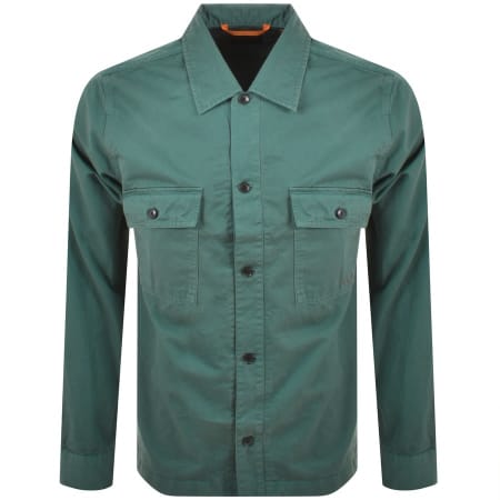 Product Image for BOSS Lovvo Overshirt Jacket Green
