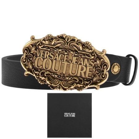 Product Image for Versace Jeans Couture Logo Belt Black