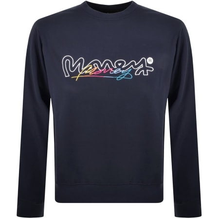 Product Image for Money Chop Vice Logo Sweatshirt Navy