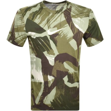 Product Image for Nike Training Icon Swoosh T Shirt Green