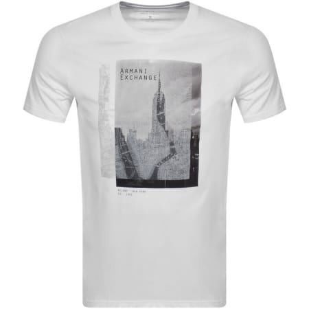 Product Image for Armani Exchange Crew Neck City T Shirt White