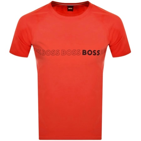 Product Image for BOSS UV Protection Slim Fit T Shirt Red
