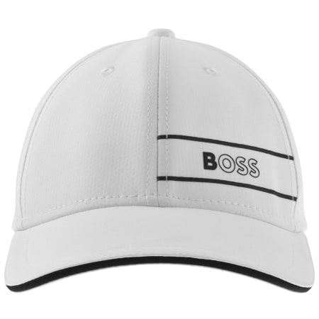 Product Image for BOSS Unwrapped Baseball Cap White