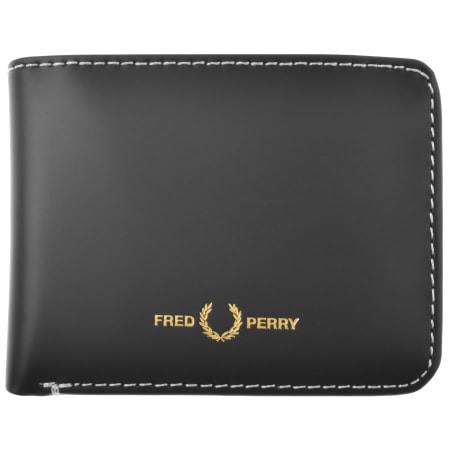 Product Image for Fred Perry Contrast Matt Lea Bifold Wallet Black