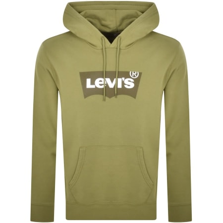 Product Image for Levis Logo Hoodie Green