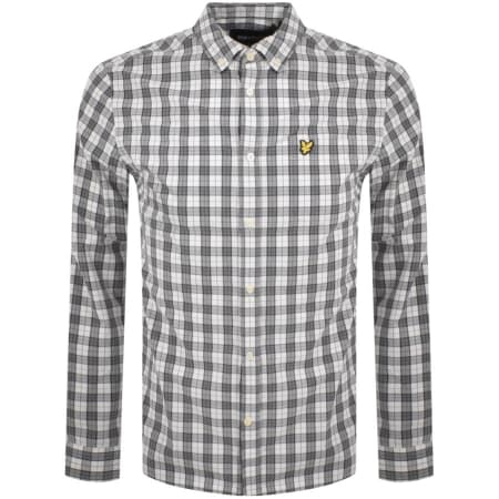 Product Image for Lyle And Scott Poplin Long Sleeve Shirt Grey