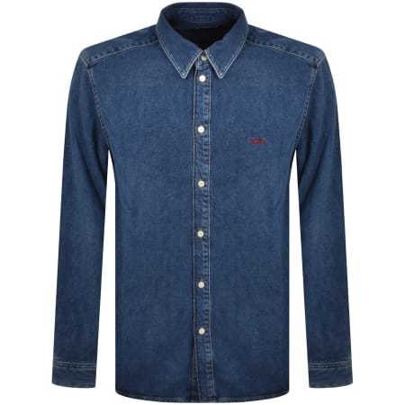 Product Image for Diesel Camicia Long Sleeved Shirt Blue