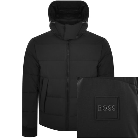 Product Image for BOSS Cerleon Hooded Jacket Black