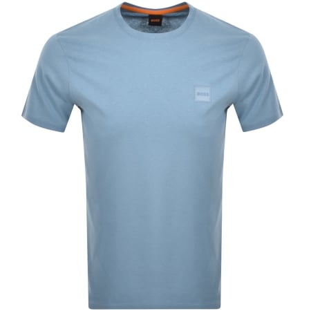 Product Image for BOSS Tales Logo T Shirt Blue