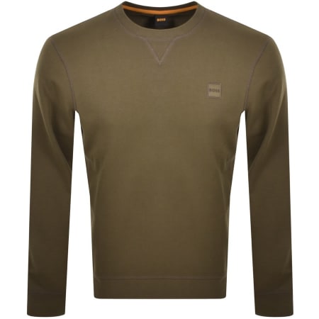 Product Image for BOSS Westart 1 Sweatshirt Khaki
