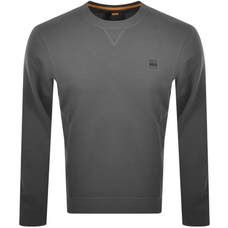 adidas Originals Essential Sweatshirt Grey | Mainline Menswear