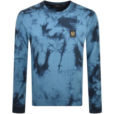Product Image for Belstaff Surface Crew Neck Sweatshirt Blue