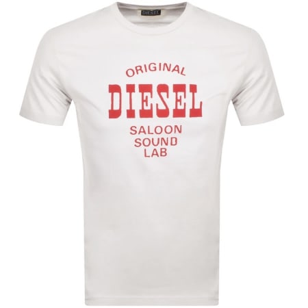Product Image for Diesel T Diegor Logo T Shirt White