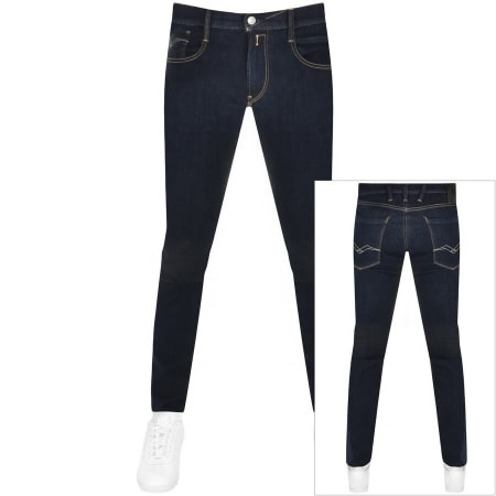 Product Image for Replay Anbass Jeans Dark Wash Navy
