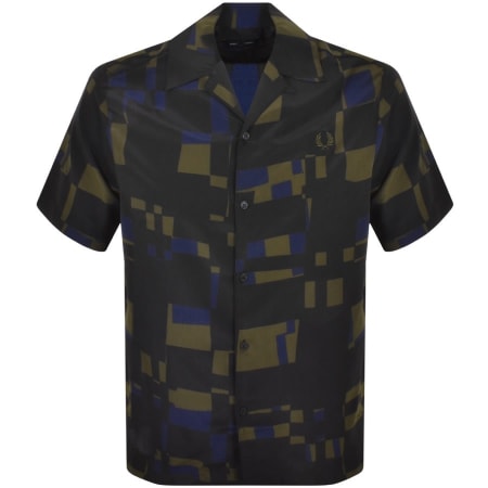 Product Image for Fred Perry Short Sleeve Shirt Black