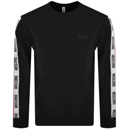 Product Image for Moschino Tape Logo Sweatshirt Black