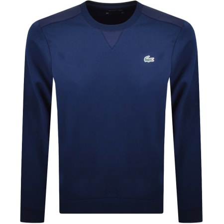 Product Image for Lacoste Sport Crew Neck Sweatshirt Navy