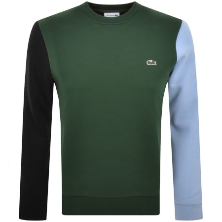 Product Image for Lacoste Crew Neck Sweatshirt Green
