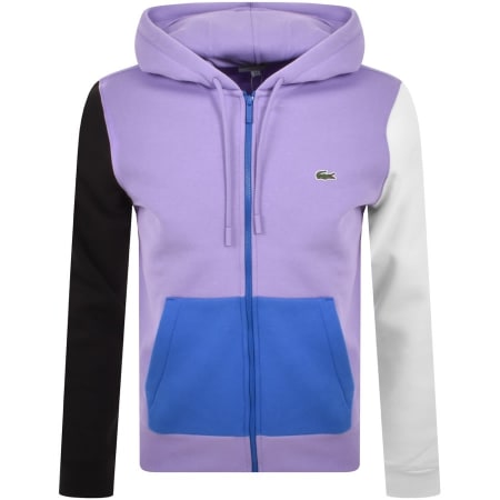 Product Image for Lacoste Full Zip Hoodie Lilac