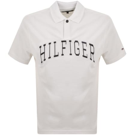 Product Image for Tommy Hilfiger Varsity Casual Polo T Shirt White