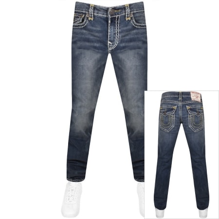 Product Image for True Religion Rocco Super T Mid Wash Jeans Blue