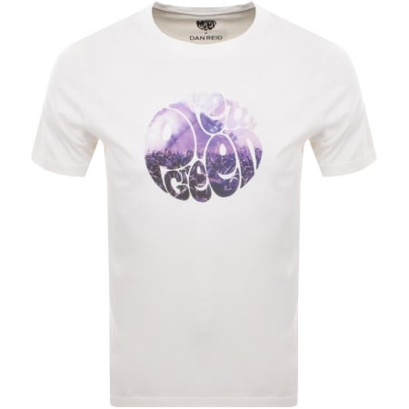 Product Image for Pretty Green X Dan Reid Flux T Shirt White