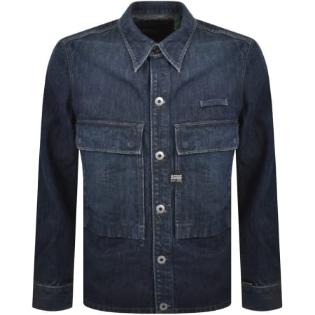 Product Image for G Star Raw Pocket Tony Overshirt Navy
