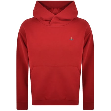 Product Image for Vivienne Westwood Logo Hoodie Red
