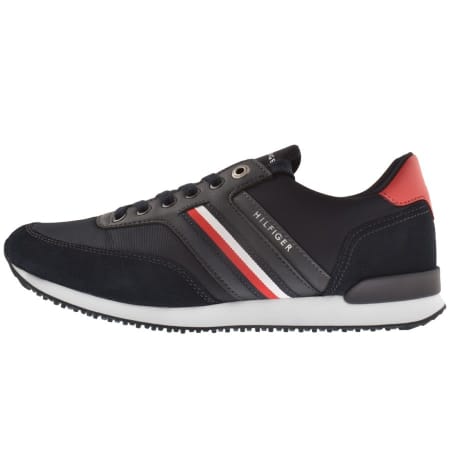 Product Image for Tommy Hilfiger Runner Mix Trainers Navy