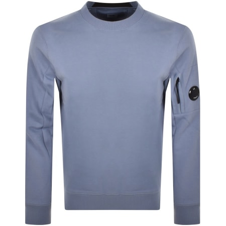 Product Image for CP Company Crew Neck Sweatshirt Blue