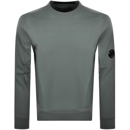 Product Image for CP Company Crew Neck Sweatshirt Green